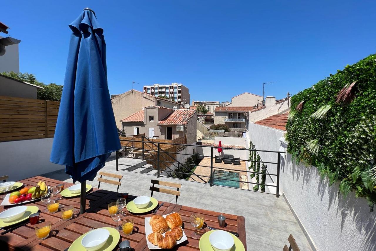 Le Tropical Piscine Et Terrasse Centre-Ville Marseille Bagian luar foto